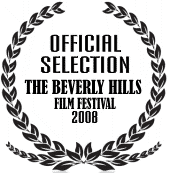 Photo of logo for the Official Selection for The Beverly Hills Film Festival 2008 for the screenplay "There's No Place Like "A Home"" The Movie by Frank Rogala.